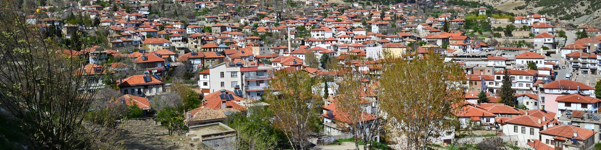 A view from Elmali district in Antalya, Turkey