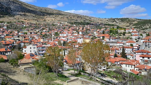 A view from Elmali district in Antalya, Turkey