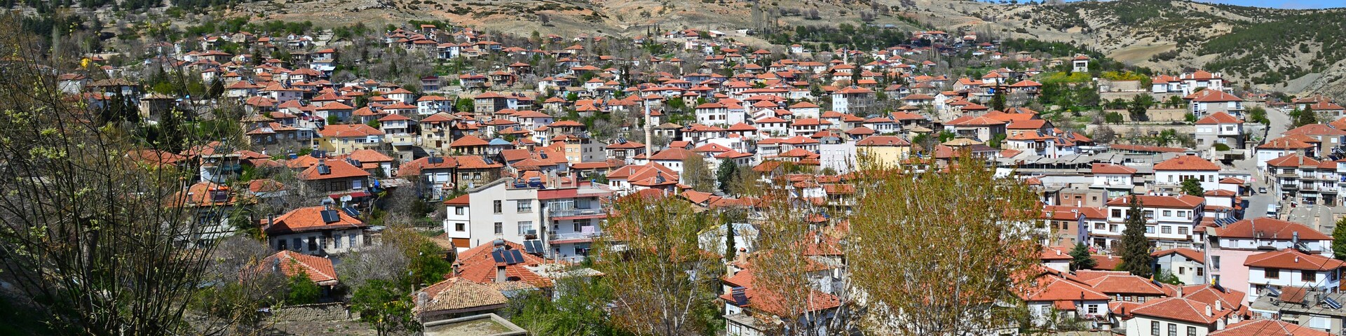 A view from Elmali district in Antalya, Turkey