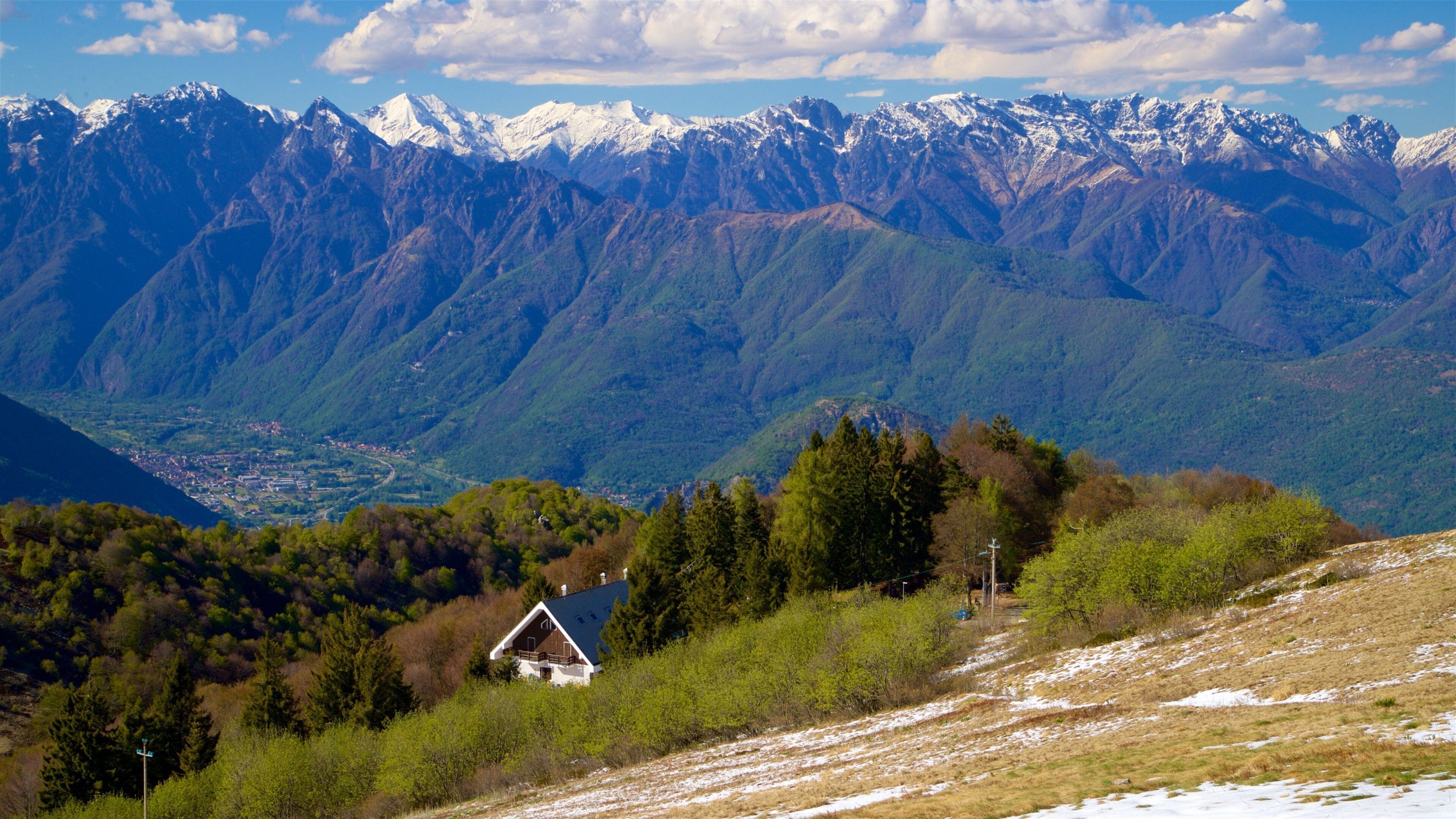 Mottarone featuring landscape views, tranquil scenes and mountains
