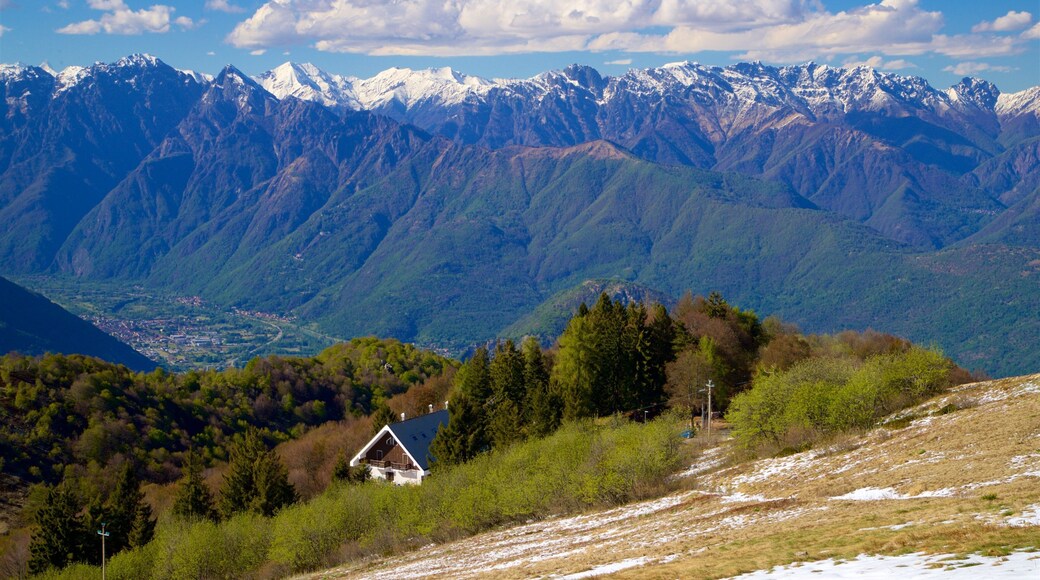 Mottarone featuring landscape views, tranquil scenes and mountains