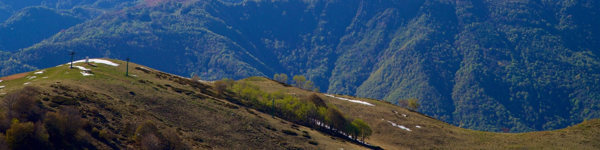 Mottarone showing landscape views and mountains