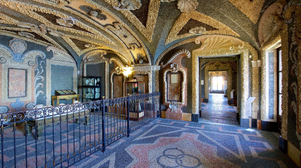 보로메오 궁전 및 정원 이 포함 실내 전경, 교회 또는 성당 과 문화유산 요소