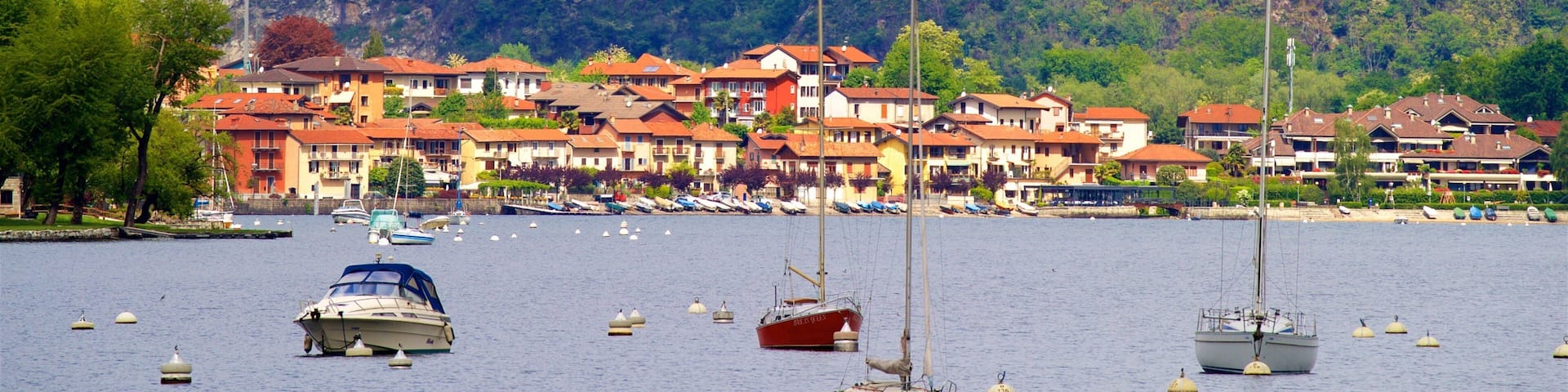 Villa Fedora featuring a small town or village and a bay or harbor