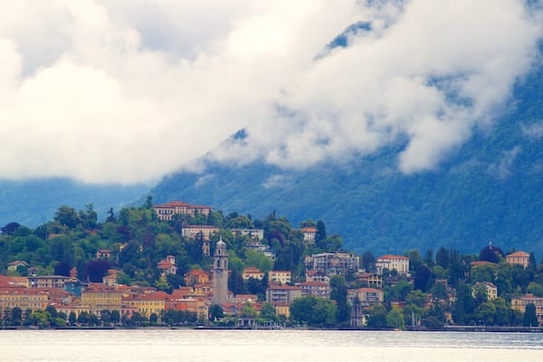 Villa Fedora which includes a small town or village, a lake or waterhole and mountains