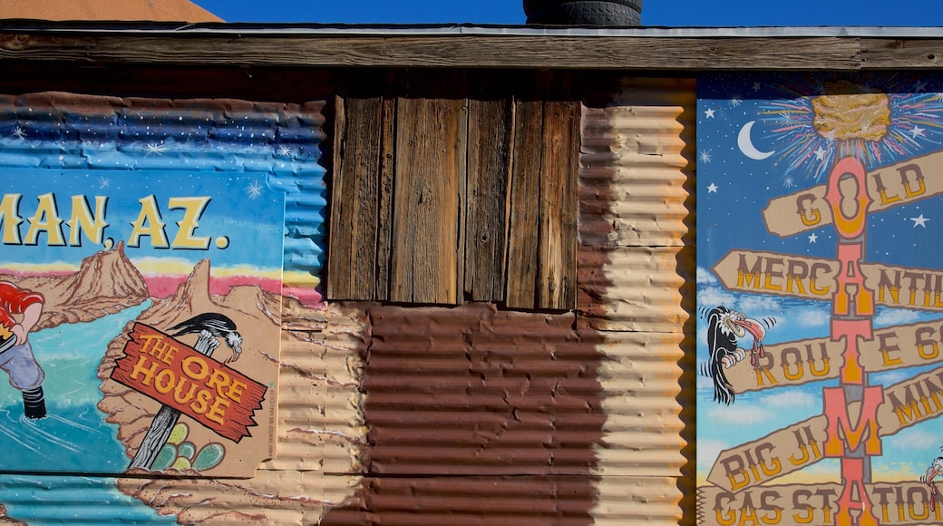 Oatman trong đó bao gồm nghệ thuật đường phố