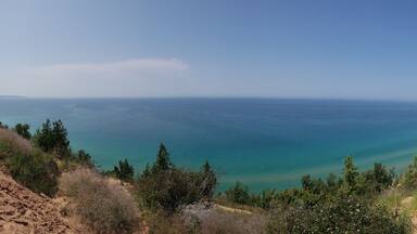 Empire Bluff Scenic Lookout, Empire Bluff Trail, Sleeping Bear Dunes National Lakeshore, Michigan