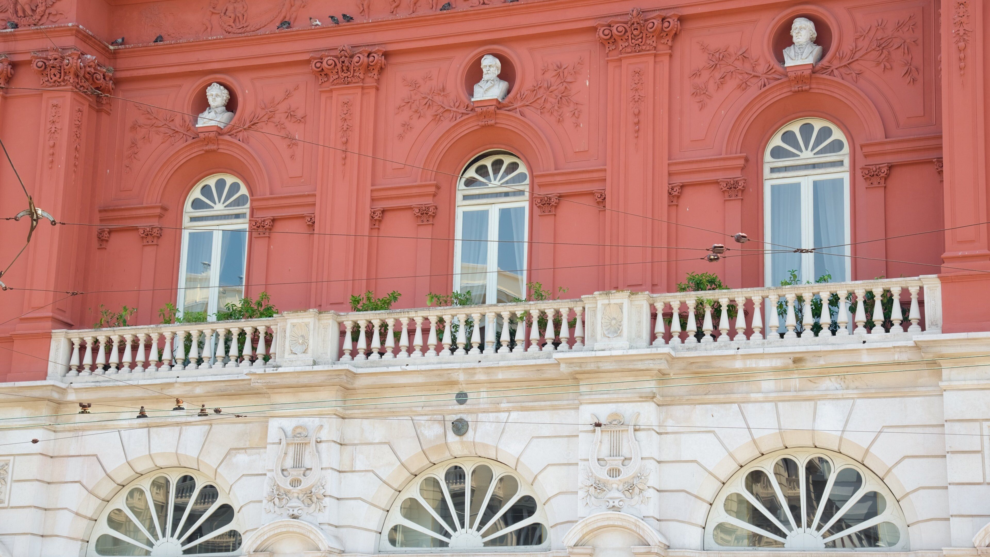 Petruzzelli Theatre showing heritage architecture