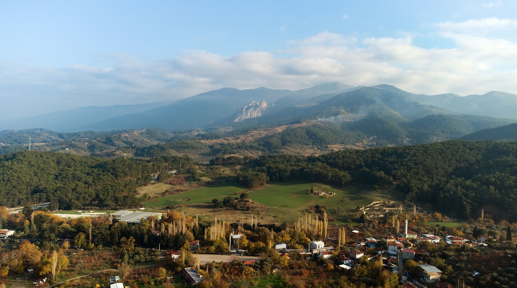 Landscape view of Nazarkoy Izmir Turkey.