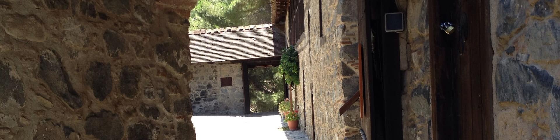 Spiritual visit to the monastery , doorway into the light!