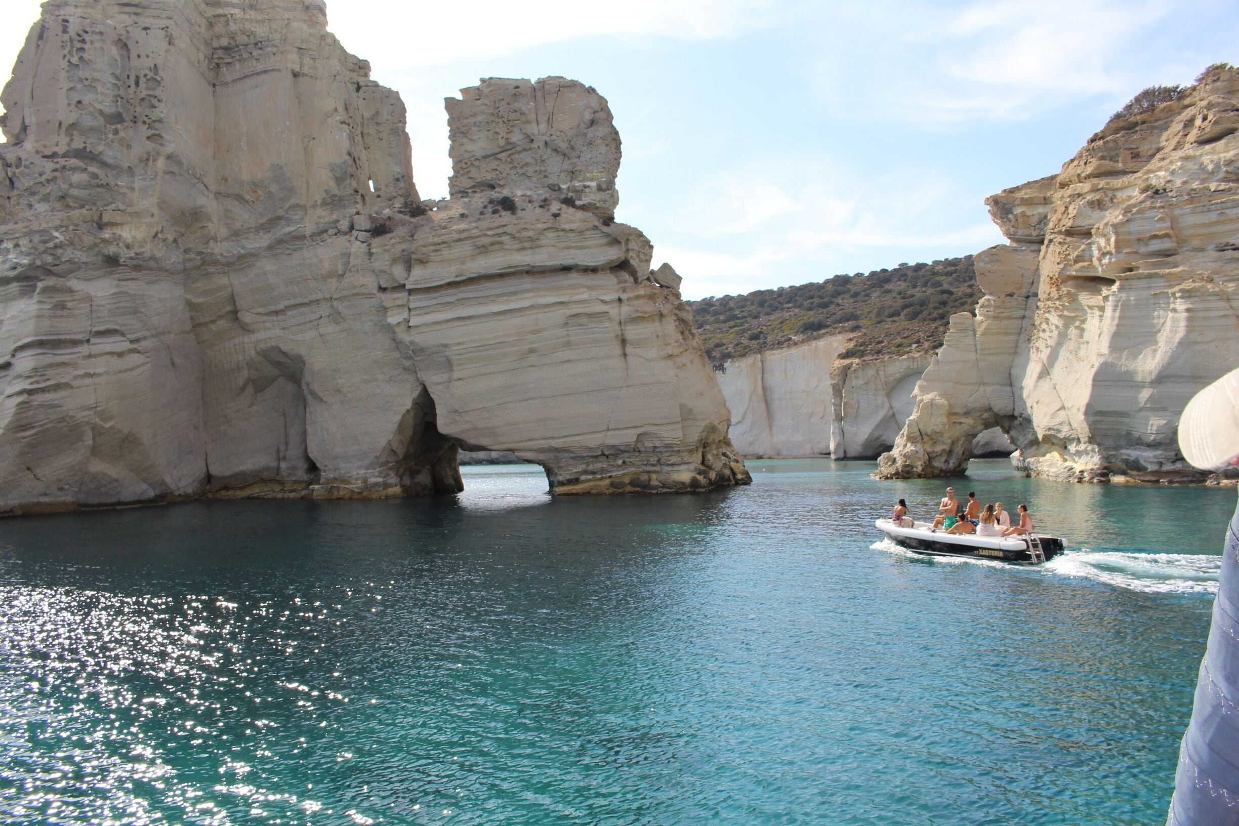 Kleftiko,Milos, Greece 
#beachbound 
#kleftiko #milos #greece #Island #islandlife #cyclades #histori #travel #holiday #nofilter ##photo #photoofday 