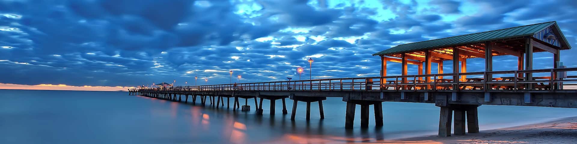 500px Photo ID: 23982595 - Sunrise at Anglin's Fishing Pier in Lauderdale-by-the-Sea, Florida.