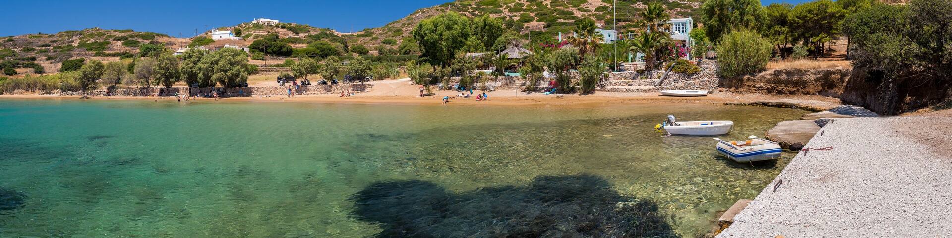 Katsadia beach in Lipsoi island Greece