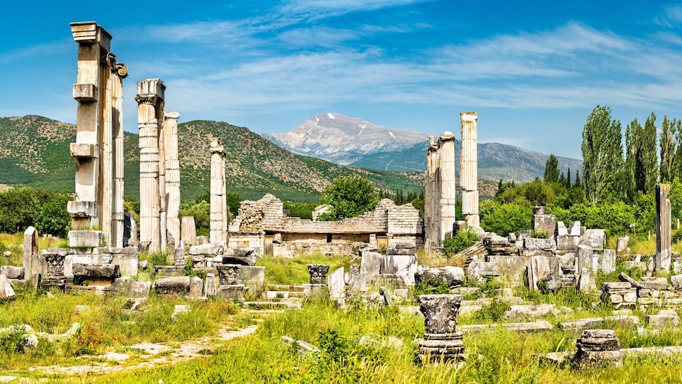 Ruins of Aphrodisias in Turkey