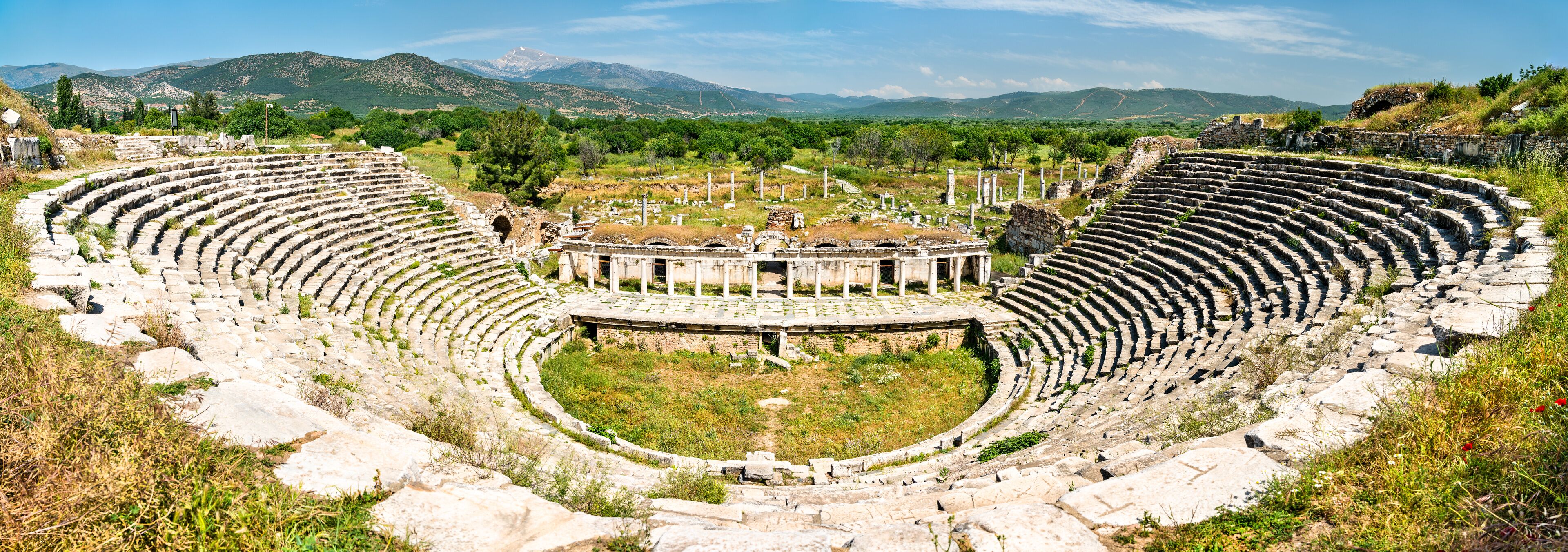 Amphitheatre at Aphrodisias in Turkey