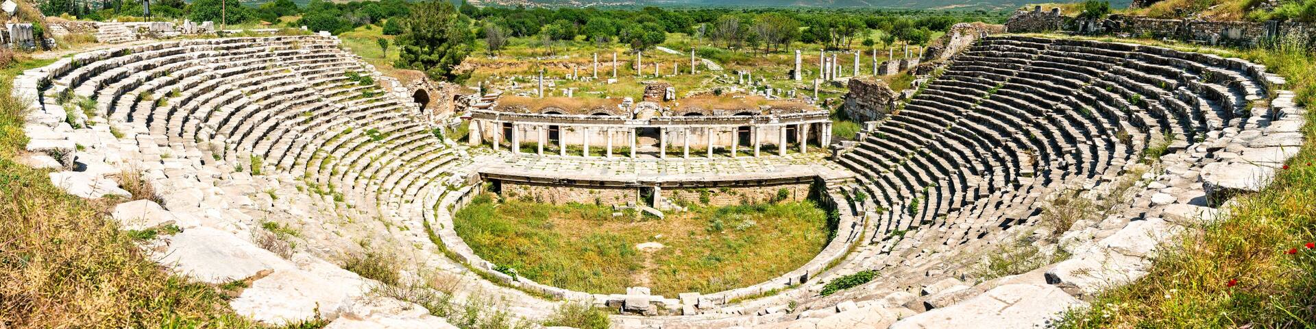 Amphitheatre at Aphrodisias in Turkey