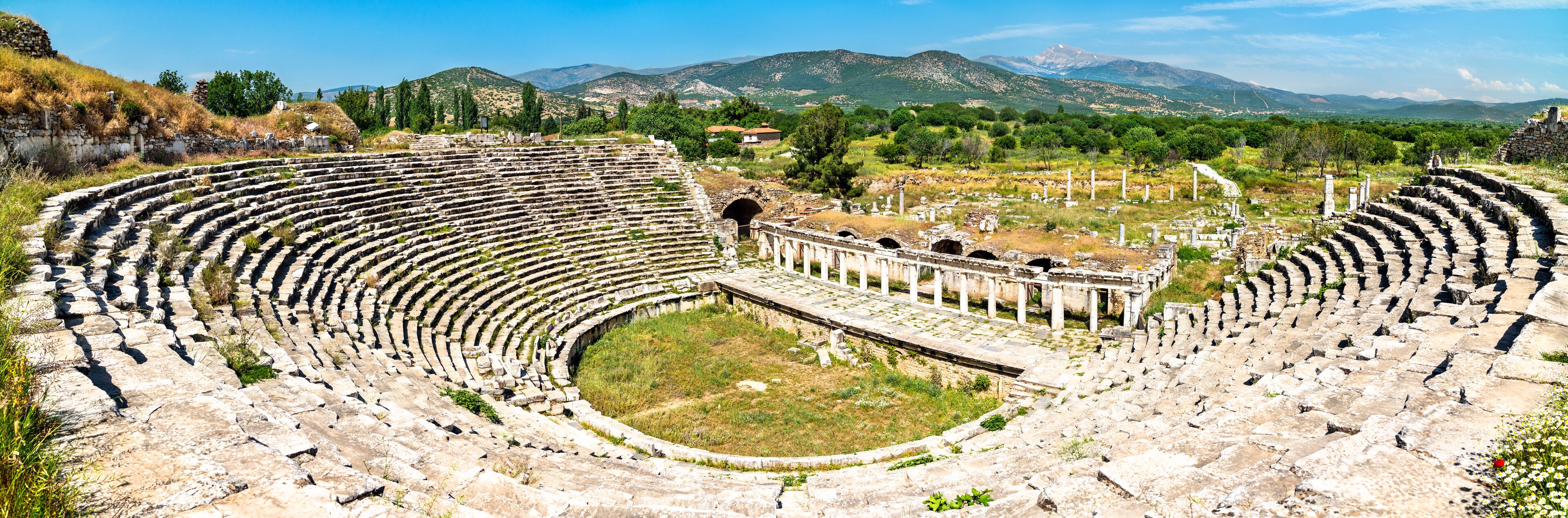 Amphitheatre at Aphrodisias in Turkey