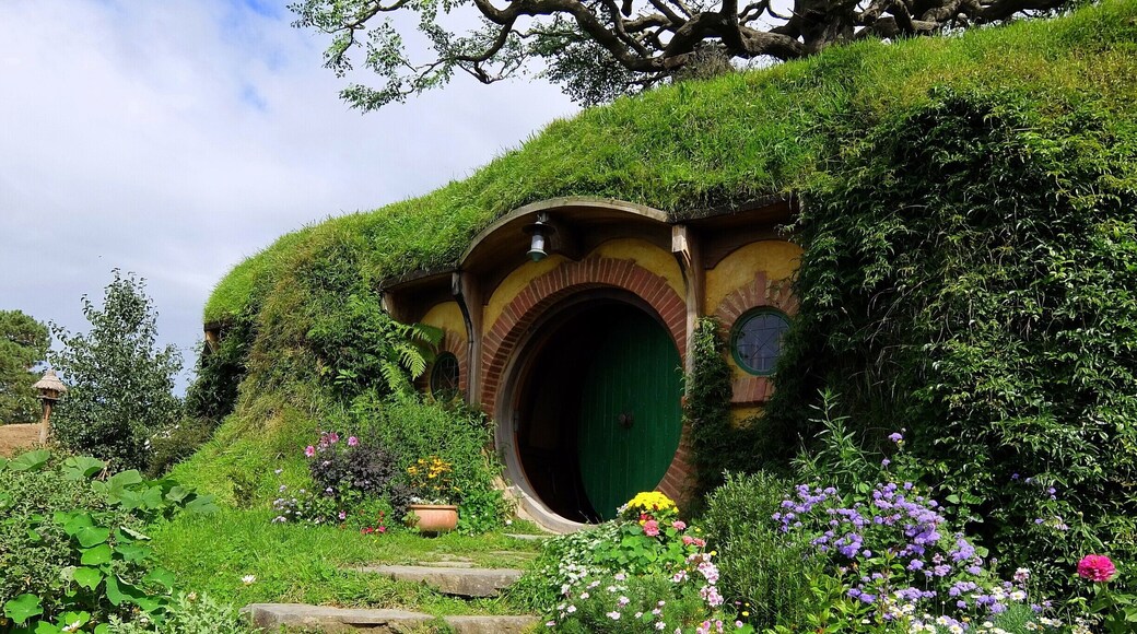 Bilbo's house in Hobbiton.