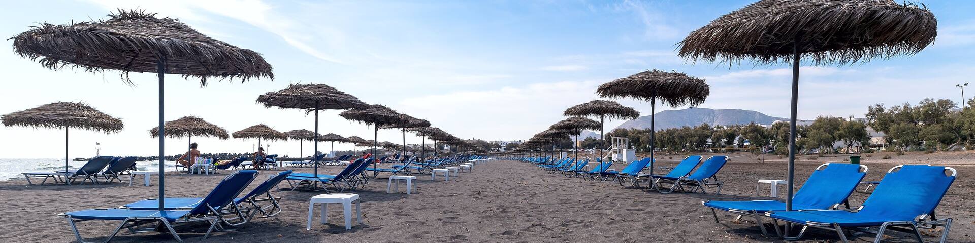 Monolithos beach - Aegean sea - Santorini island - Greece