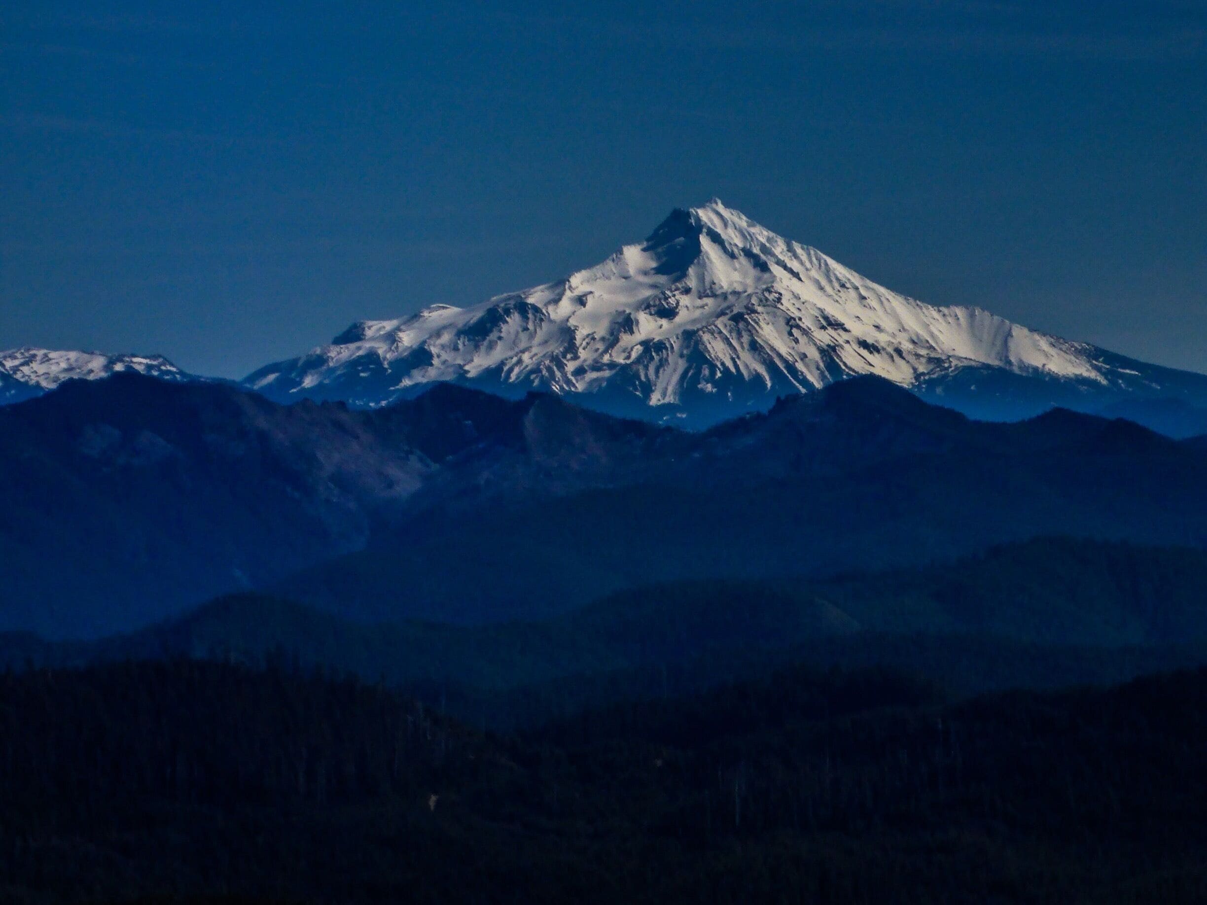 Trick question.  It's all of them.

Mt. Jefferson, from the top of Table Rock.