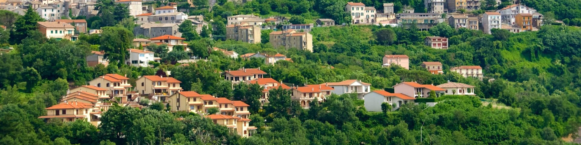 Montefiascone joka esittää kaupunki