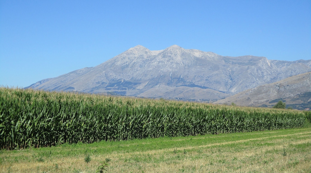 Fucino (sullo sfondo il monte Velino)