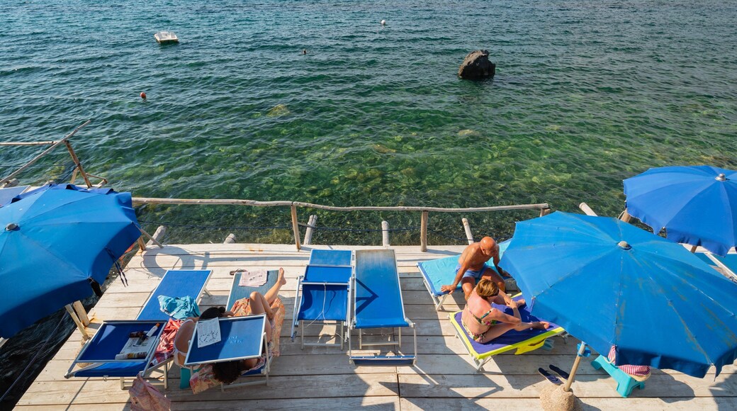 English Beach showing general coastal views as well as a small group of people