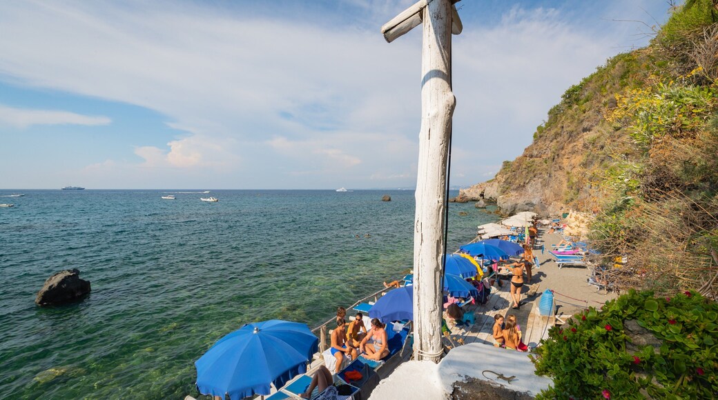 English Beach showing general coastal views as well as a small group of people