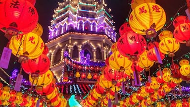 Kek Lok Si lights up for Chinese New Year.