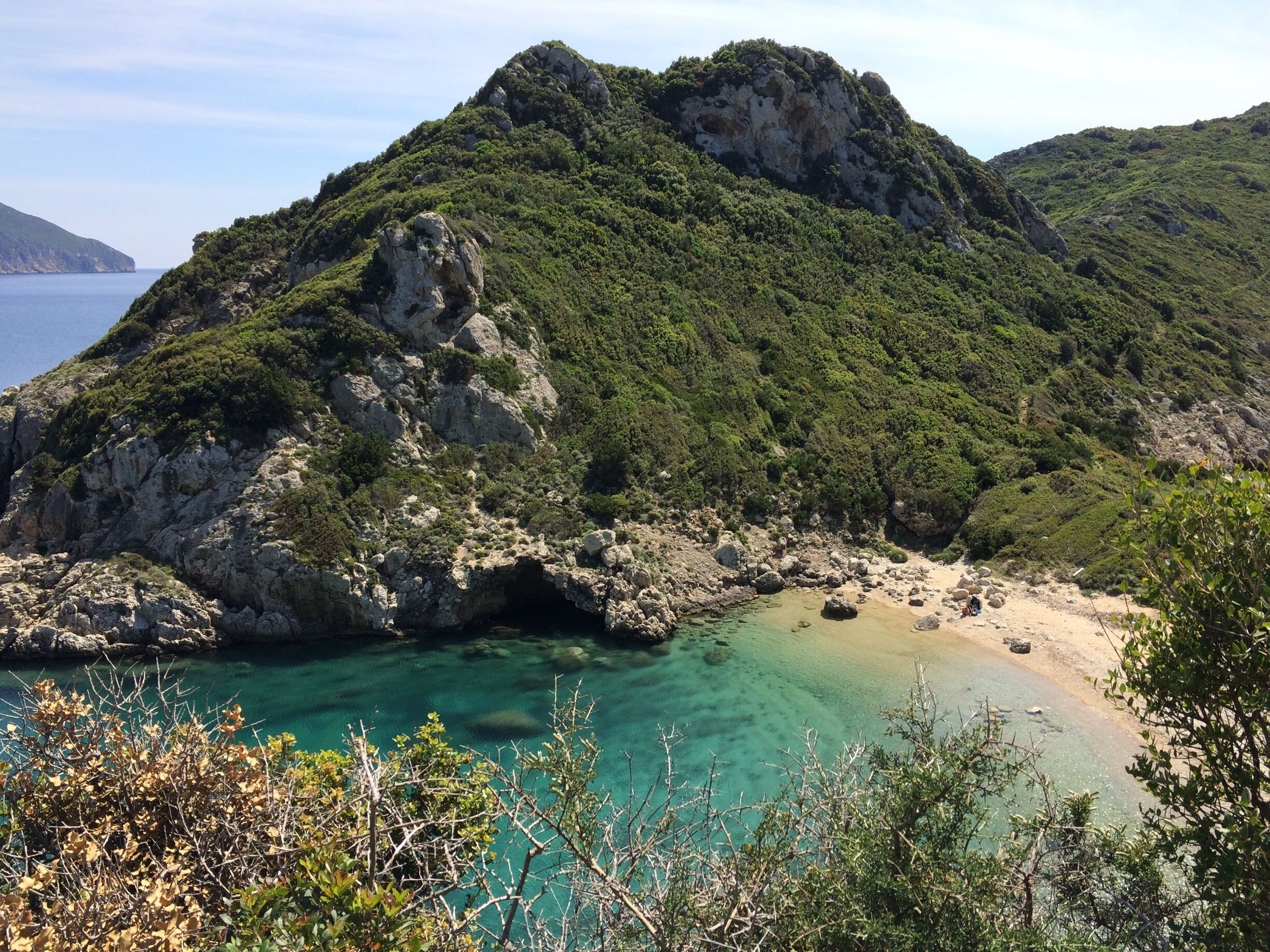 Petite marche de 30 minutes pour découvrir une aussi belle plage !