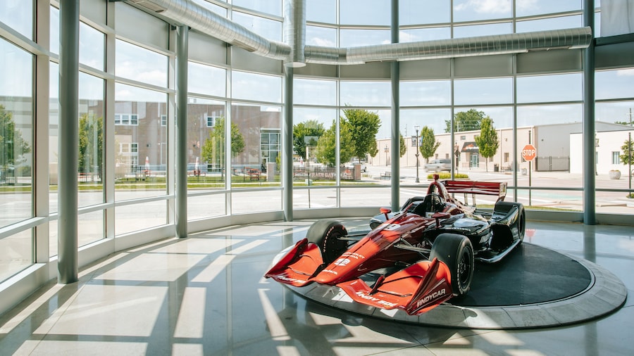 Dallara IndyCar Factory showing touring