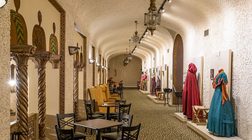 Indiana Repertory Theatre which includes heritage elements and interior views