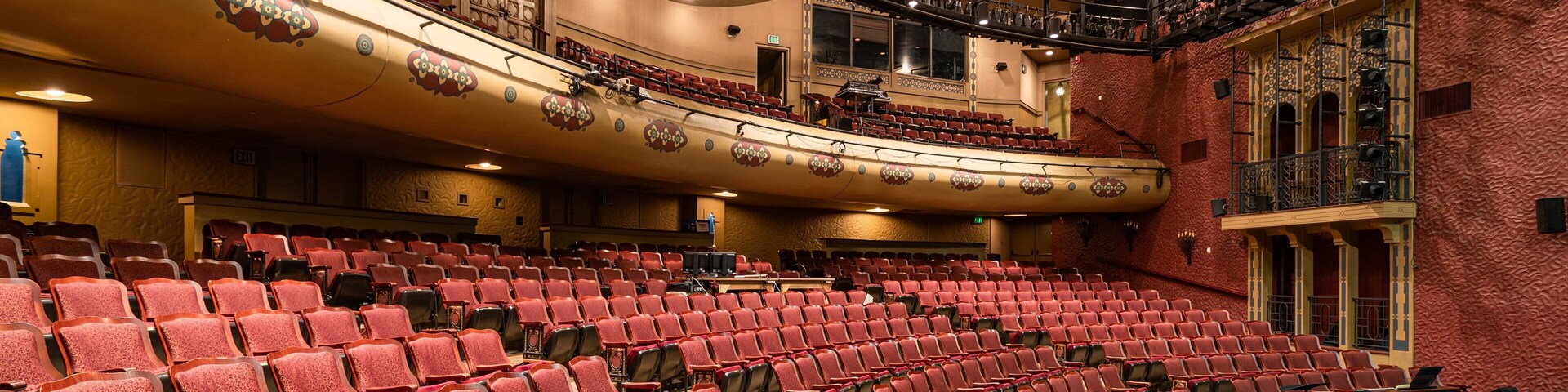 Indiana Repertory Theatre showing theater scenes and interior views