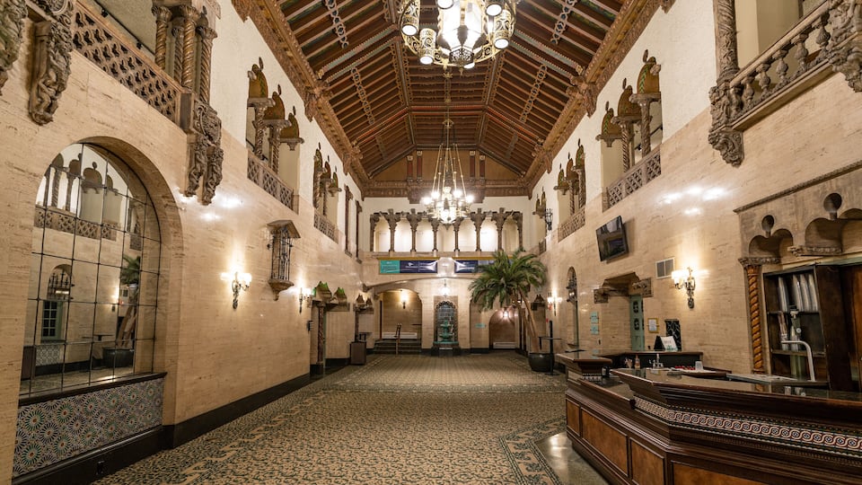 Indiana Repertory Theatre featuring interior views and heritage elements