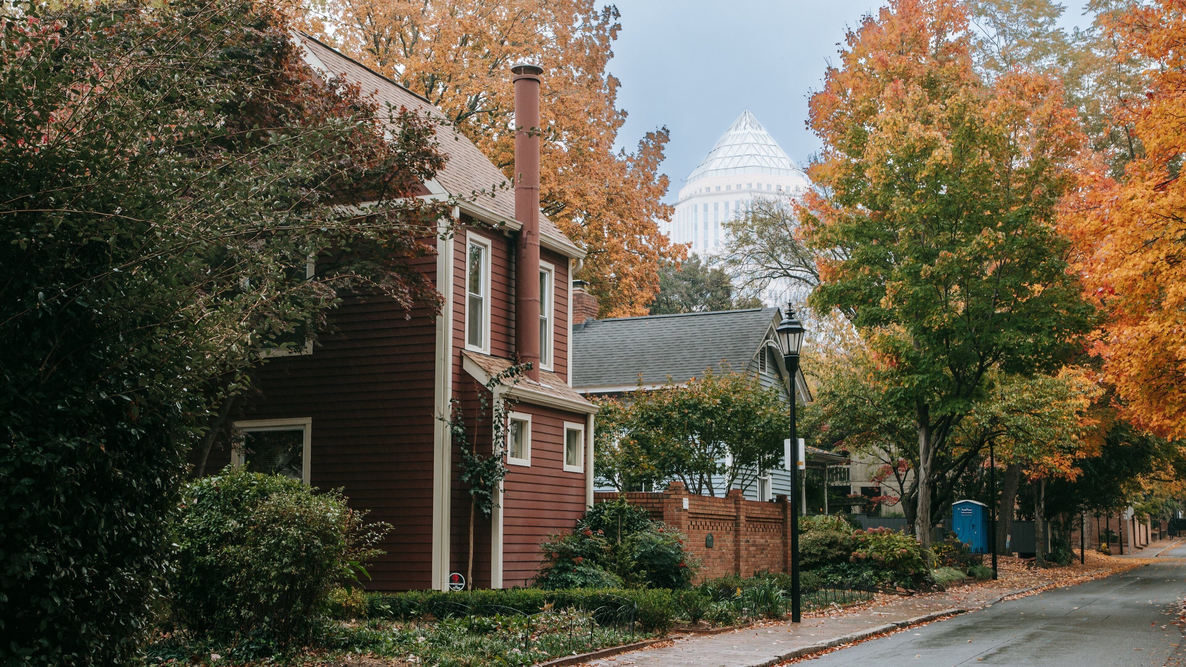 Fourth Ward which includes a house and a small town or village