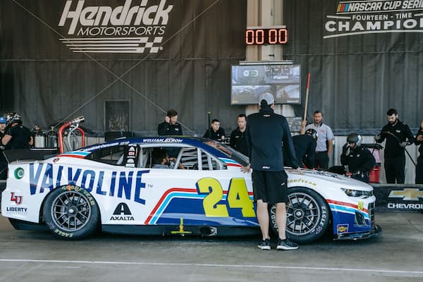 Hendrick Motorsports Complex as well as an individual male