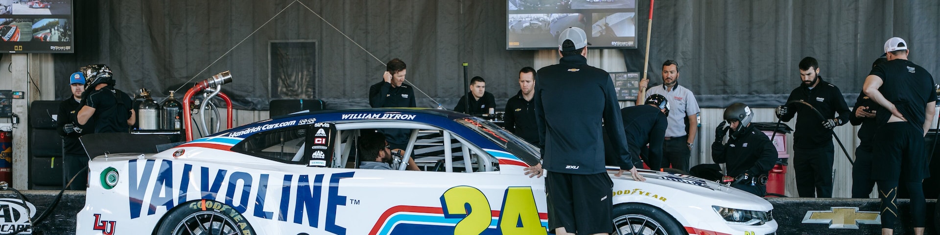 Hendrick Motorsports Complex as well as an individual male