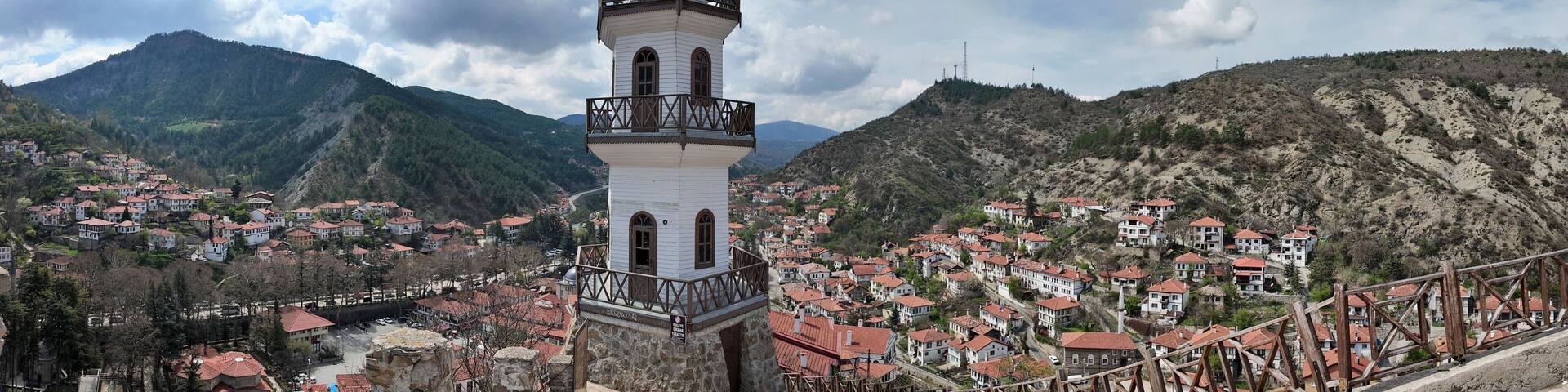 Goynuk Town, located in Bolu, Turkey, is an important tourism city with its old Ottoman houses and historical monuments.