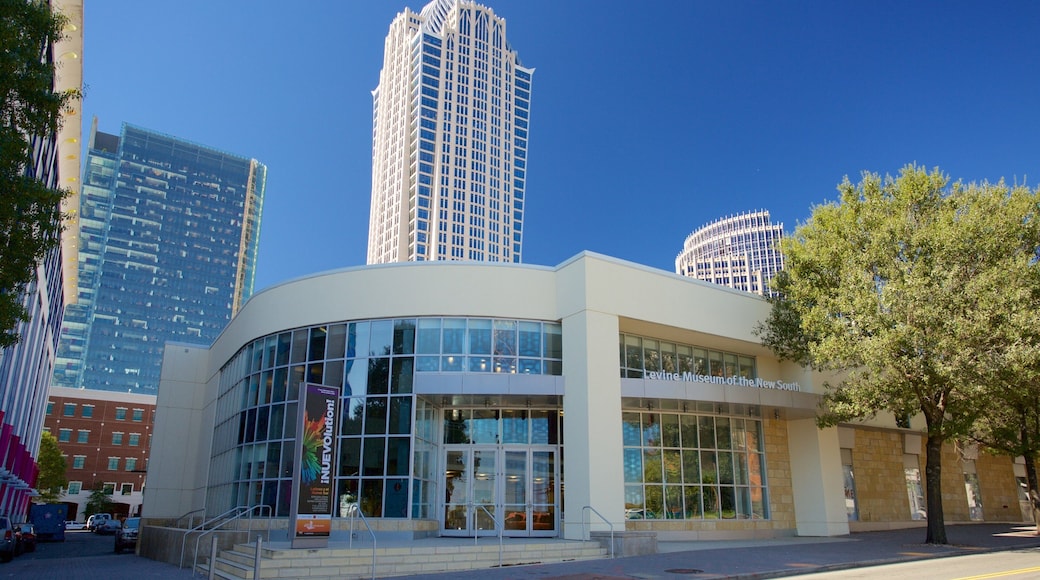 Levine Museum of the New South che include città e casa a torre