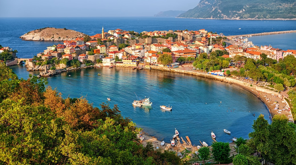 Amasra town on the Black sea coast, Turkey