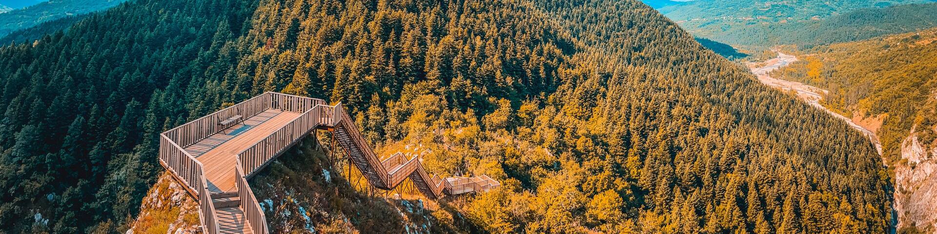 The Valla Canyon in Kure mountains in Kastamonu province, Turkey
