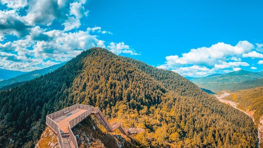 The Valla Canyon in Kure mountains in Kastamonu province, Turkey