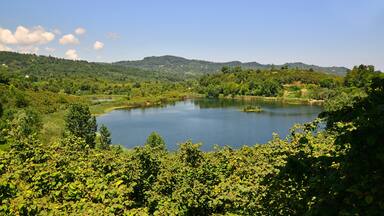 Gaga Lake in Fatsa, Ordu, Turkey.