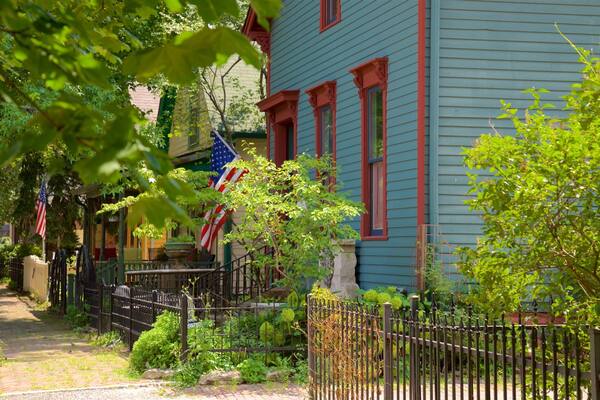 Lockerbie Platz Altstadt das einen Haus
