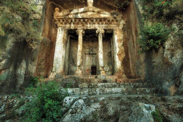 Tomb of Amyntus Fethiye
The principal tomb of a number,built into the hillside. Dating from 350BC when the town was known as Telmessos, the largest City in Lycia.
#Culture