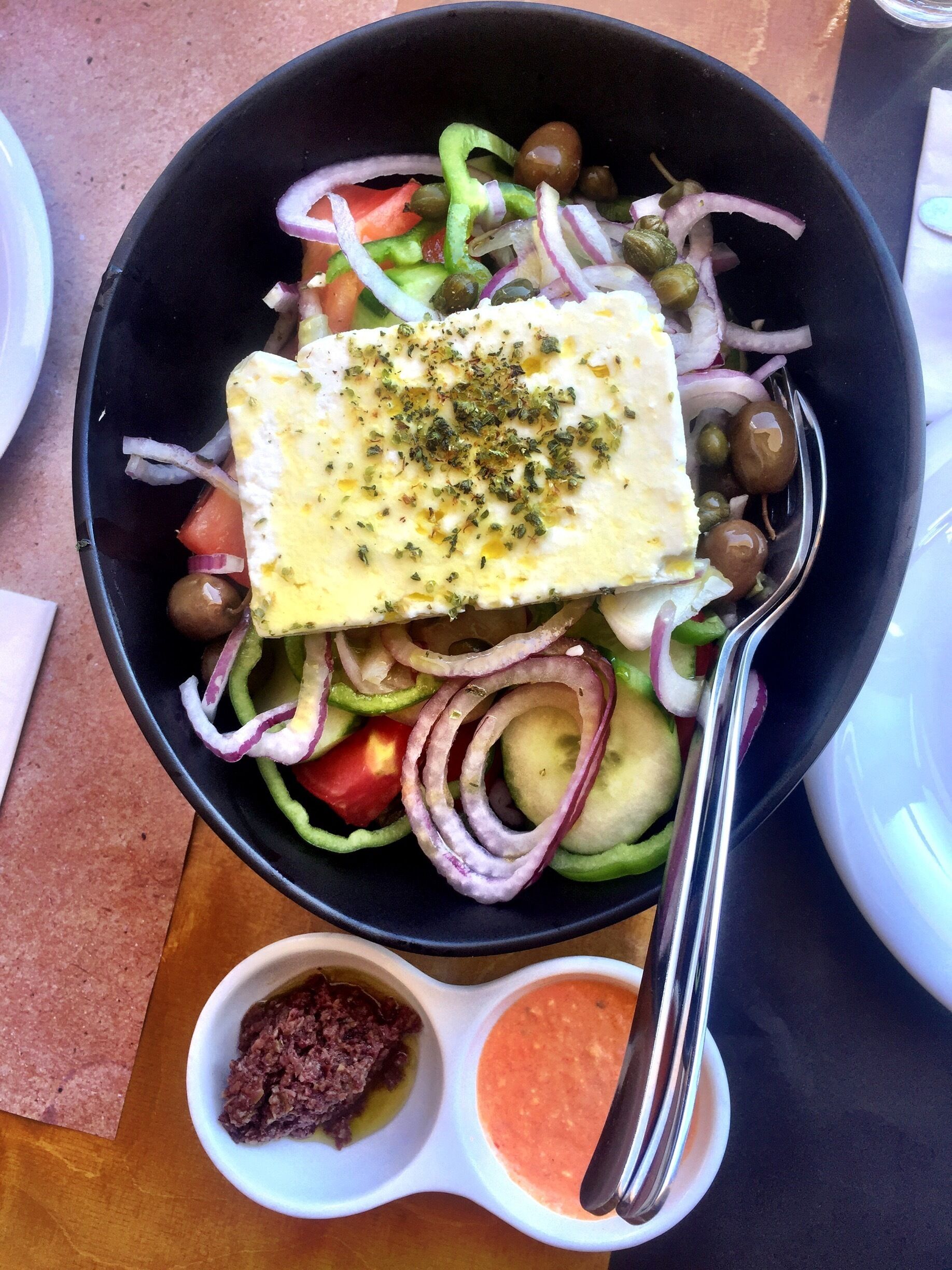 Greek salad 👌😋