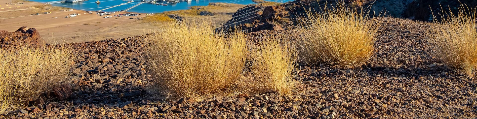 Lake Mead and Marina near Las Vegas