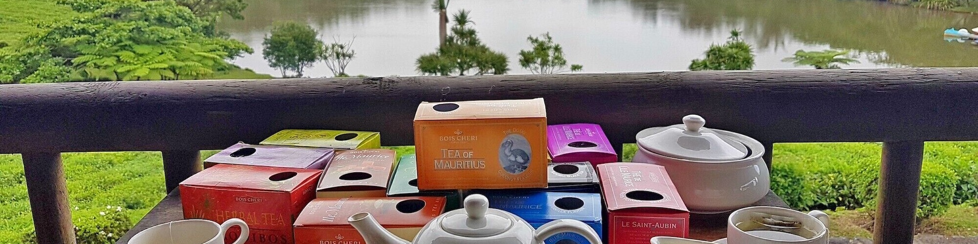 We found this place by random while we were driving in the rain, hungry and a little lost. The restaurant was closed but for 100 rupees, you can try all the tea you want with one of the most impressive tropical views we've seen on the island!
#mauritius #tea #teatime #afternoontea