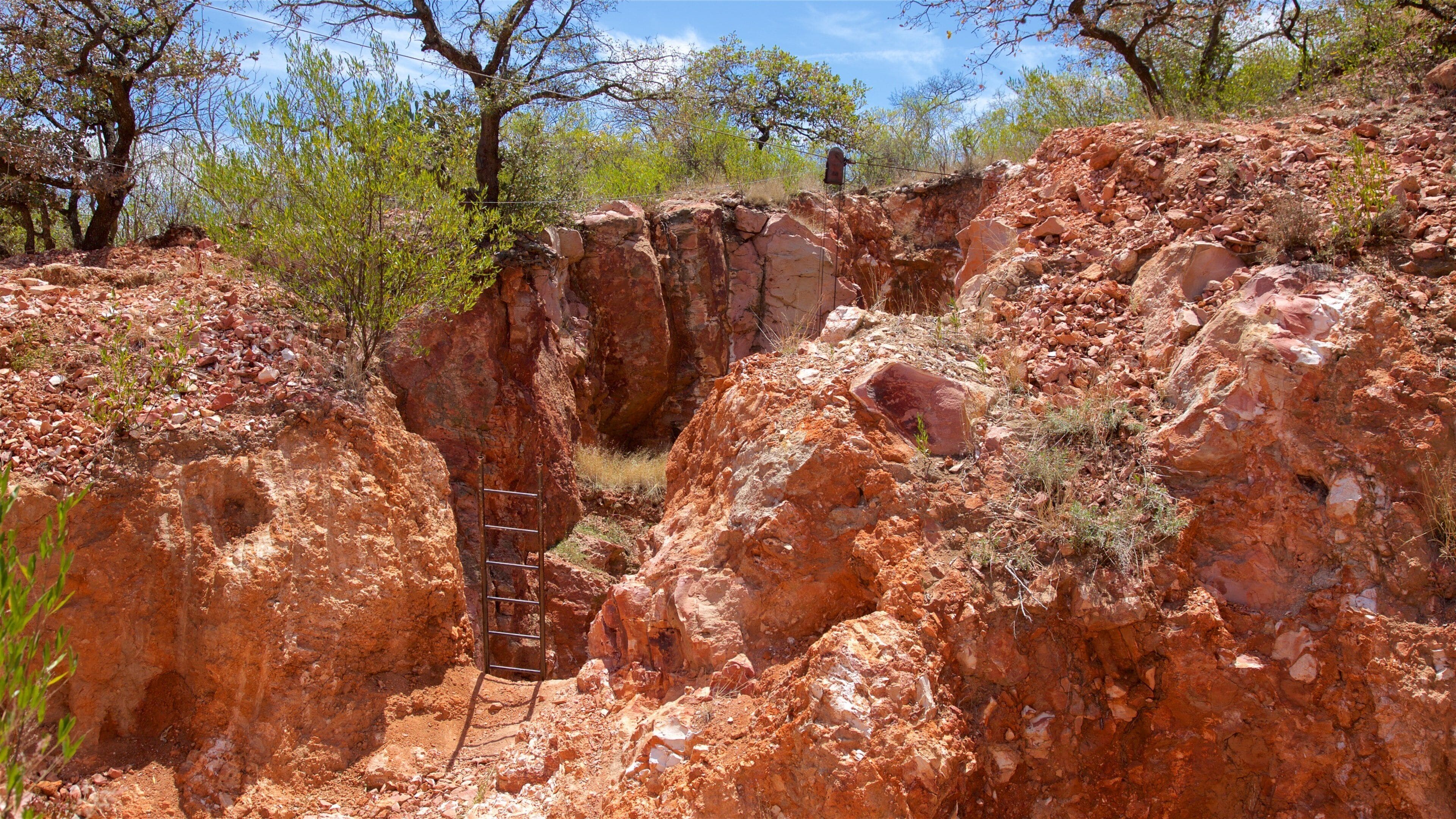 Tequisquiapanin opaalikaivos featuring rauhalliset maisemat