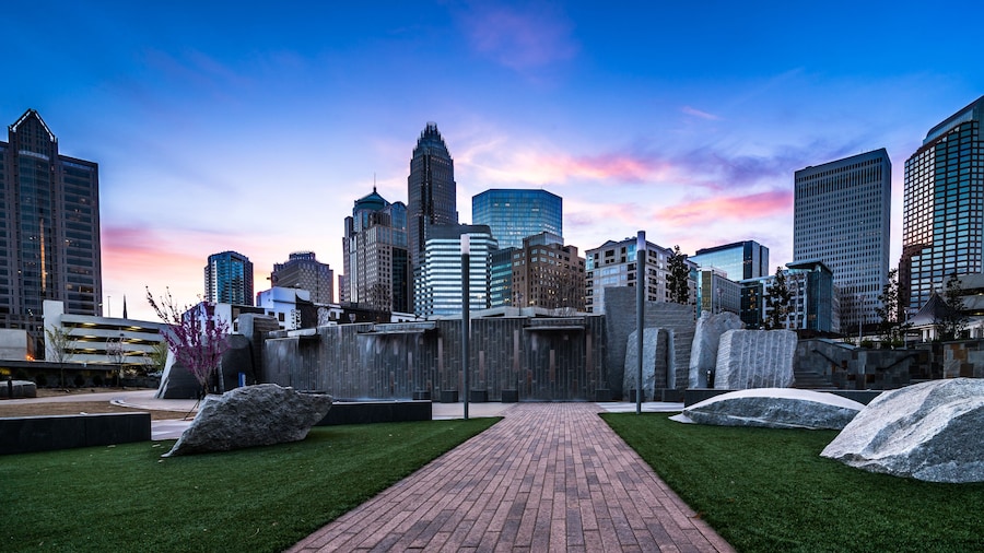 Colorful Romare-Bearden Park